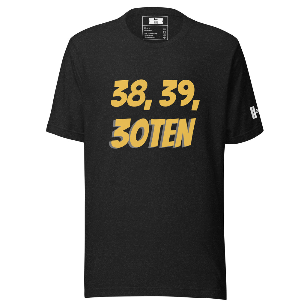 30Ten Uni t-shirt Gold Edition