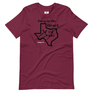 Heart of Texas Amber Unisex t-shirt